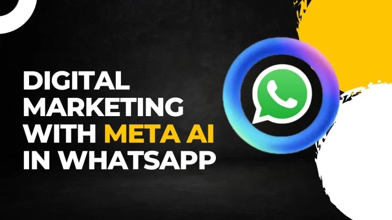 Cover Image of Digital Marketing with Meta AI in WhatsApp