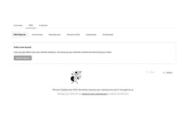 Domain hosting Nameserver