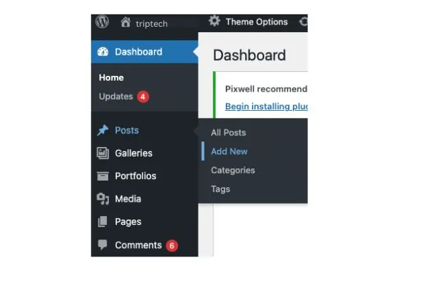 new-post-adding-wordpress