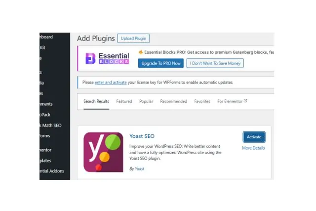 wordpress add plugin