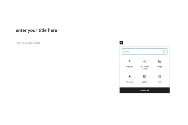 wordpress new post